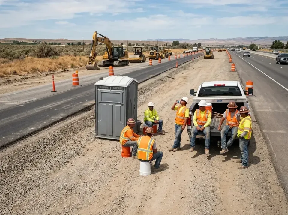highway-road-construction-crew-007 — frequently asked questions, Porta Potty and Restroom Rentals in Carson City, NV